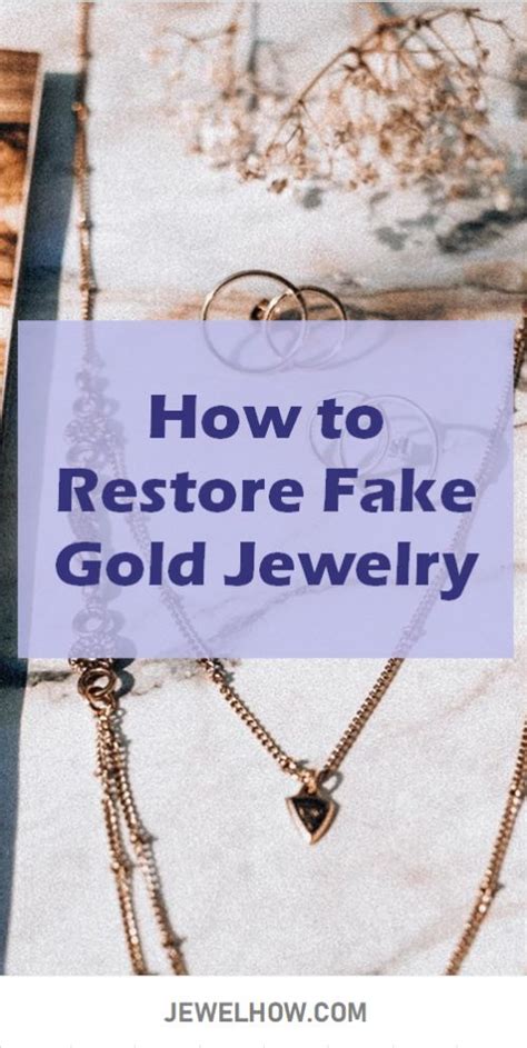 fake gold watch costume|How to Restore Fake Gold Jewelry At Home.